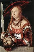 CRANACH, Lucas the Elder Judith with the Head of Holofernes dfg China oil painting reproduction